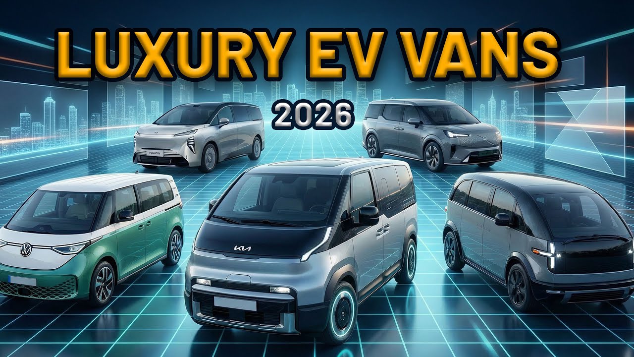 Top 11 EV Luxury MPVs You Should Buy in 2026
