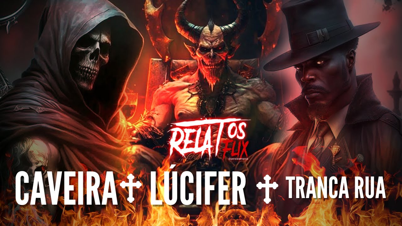 Relato rasgada do Exu Caveira, Pacto com Lúcifer católico, relacionamento com Tranca Rua RELATOSFLIX