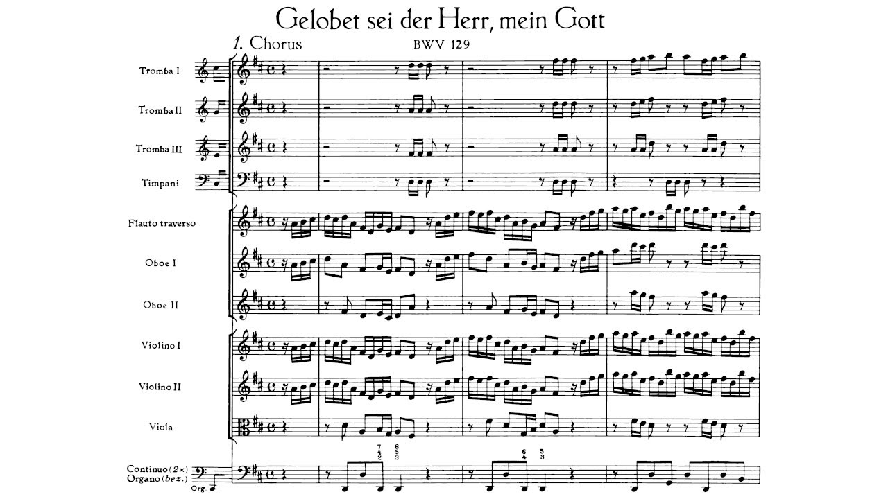 J.S. Bach - BWV 129 