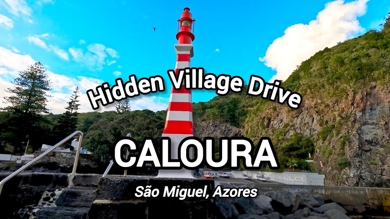 Discover Caloura: Scenic Drive Through a Beautiful Azorean Village | São Miguel, Azores 