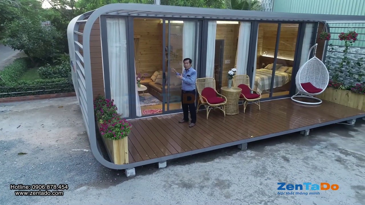 Nhà di động thông minh 30m2 Zentado-Smart House.