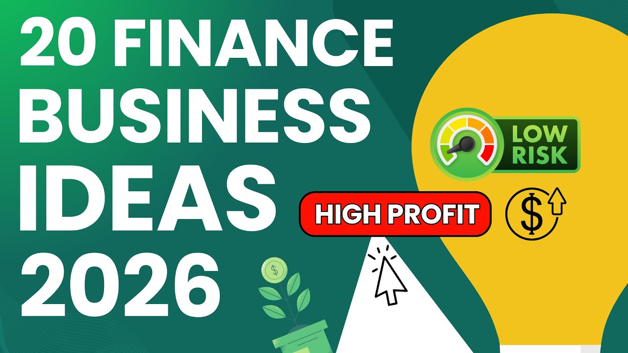 20 Finance Business Ideas to Start a Business in 2026