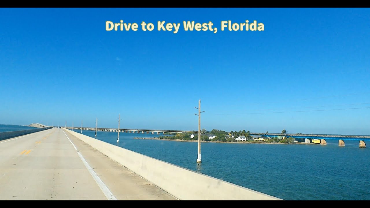 Drive to Key West, Florida #florida #keywest #soothing #drive #nature #sea