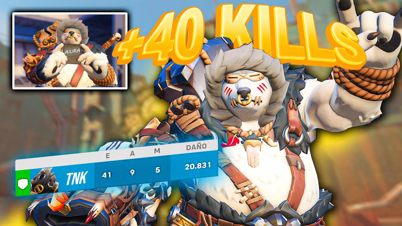 ASÍ SE HACEN +40 KILLS CON ROADHOG