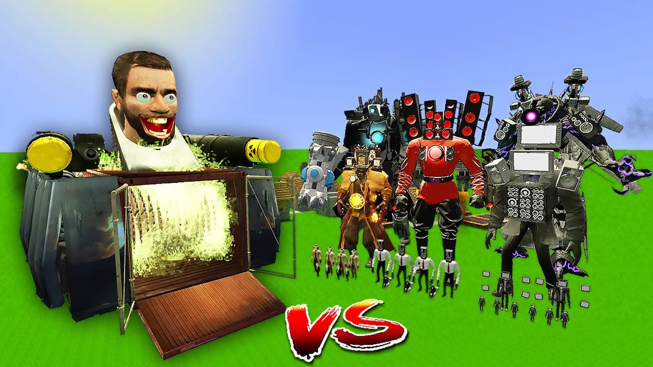 YENİ ZEHİR SKIBIDI TOILET VS TITANLAR (TV-MAN & CLOCKMAN & CAMERAMAN)