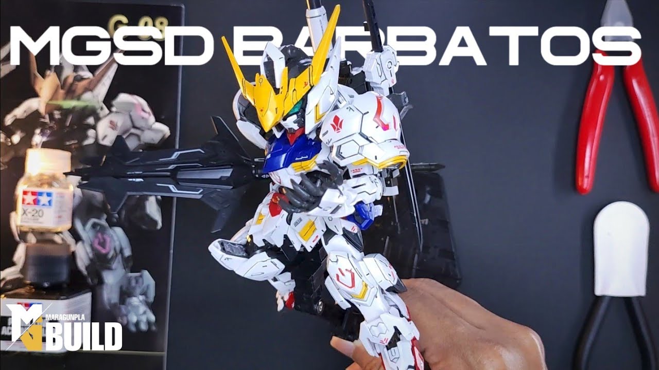 MGSD GUNDAM BARBATOS | SPEED BUILD ASMR | BOOTLEG