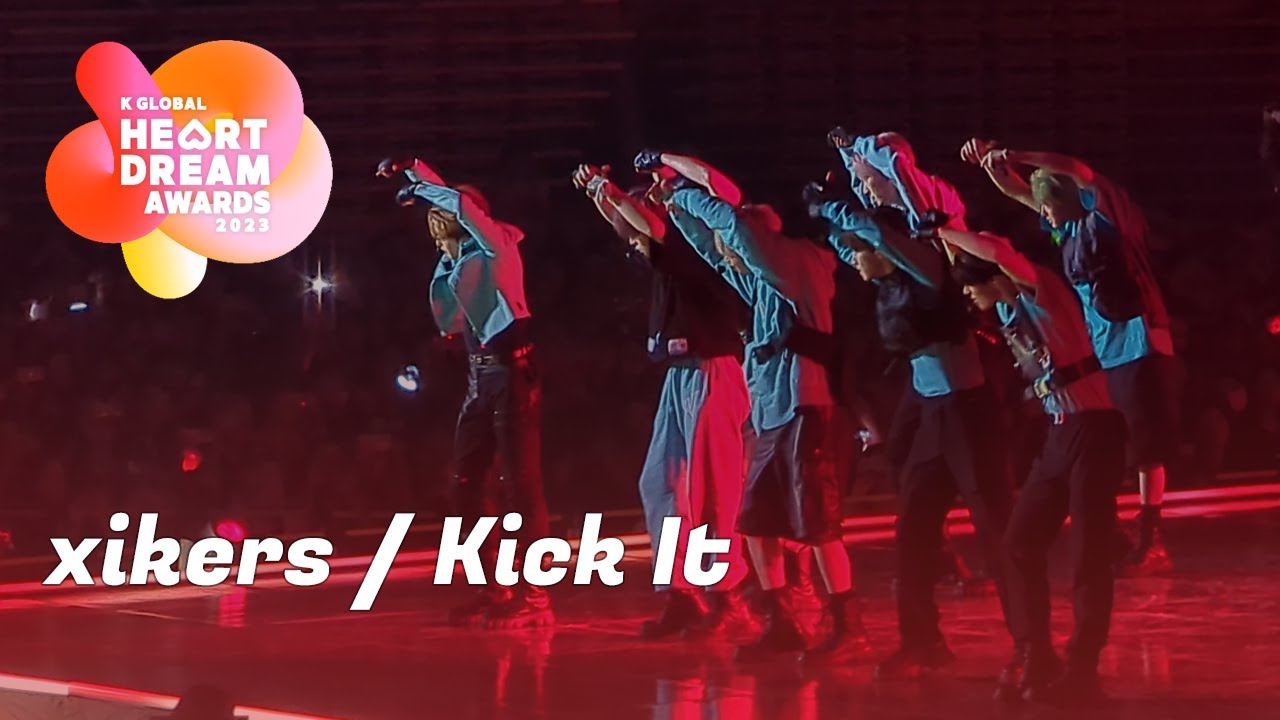 [4k fancam 직갬] xikers(싸이커스) - 'Kick It'@ K-Global Heart Dream Awards 2023 | 230810