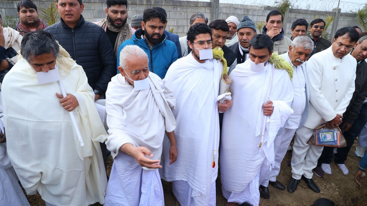 त्रिवेणी संगम महोत्सव गुरुदेव श्री उपेन्द्र मुनि जी म.सा.के श्री चरणों में  #BhagwanPremsukhMandir