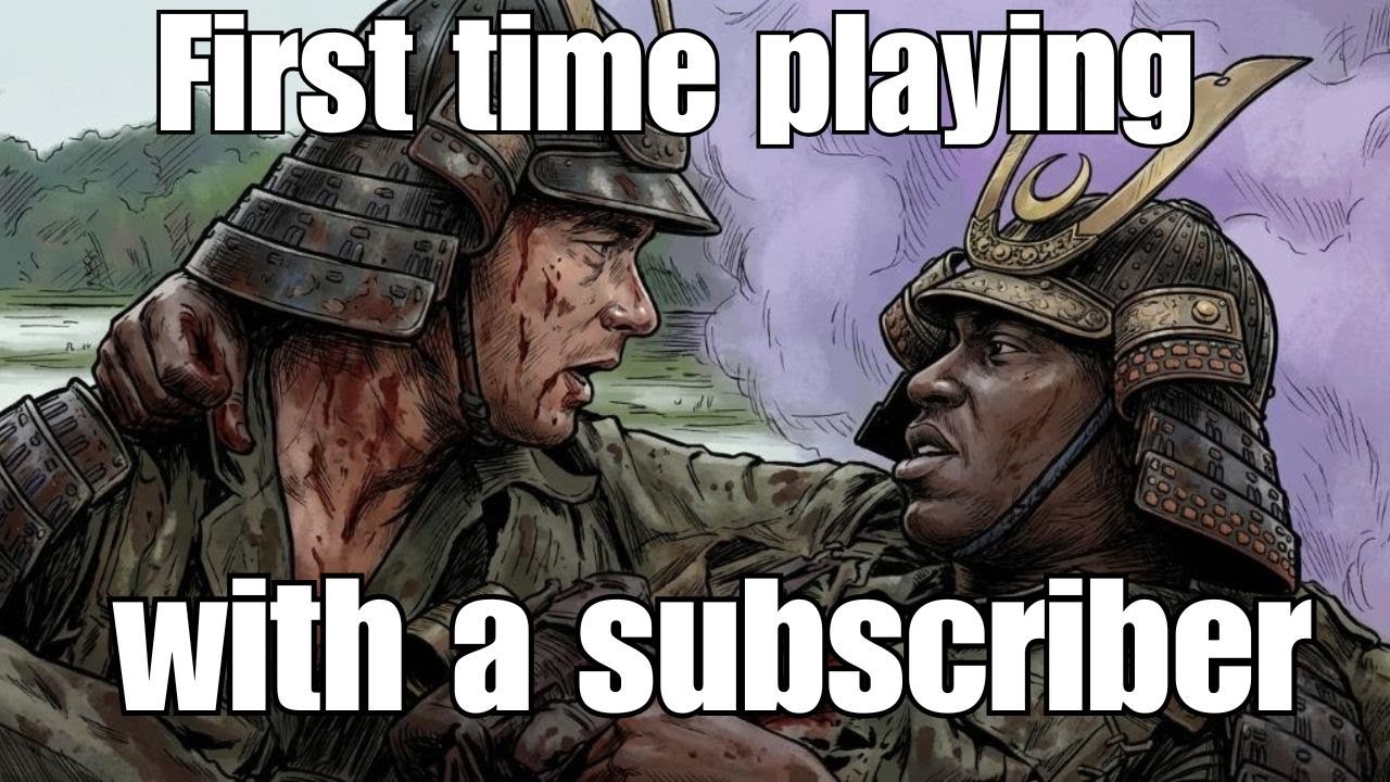 First time playing with a subscriber