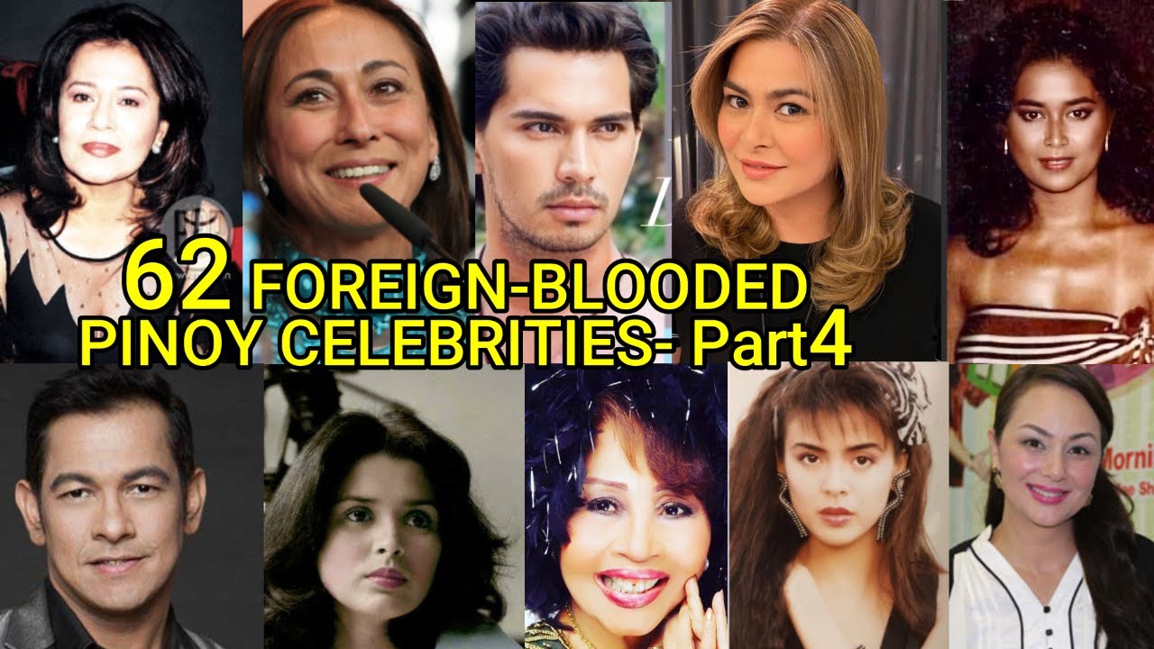 64 PINOY CELEB WITH FOREIGN BLOOD PART 4