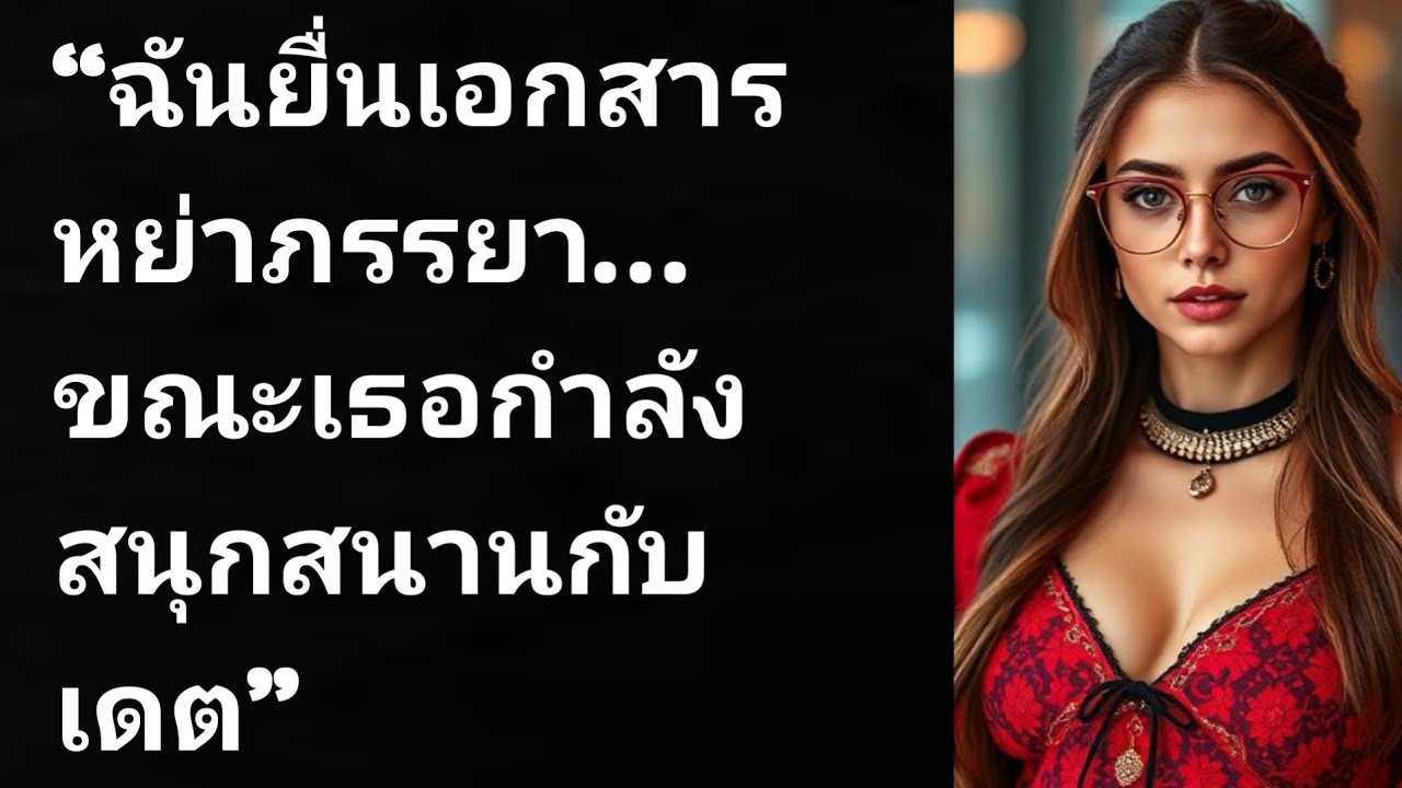 “ฉันยื่นเอกสารหย่าภรรยา… ขณะเธอกำลังสนุกสนานกับเดต”