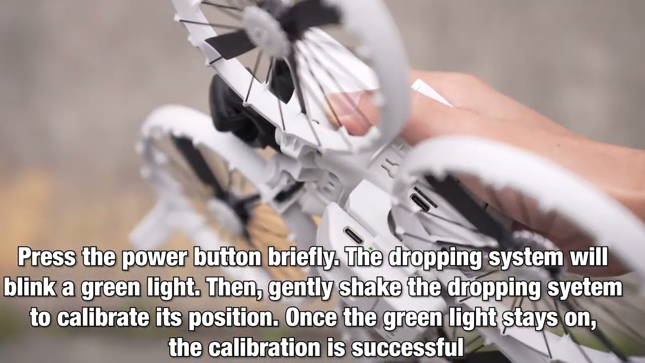 DJI Flip Drone Airdrop System ：How to install and use the operating instructions