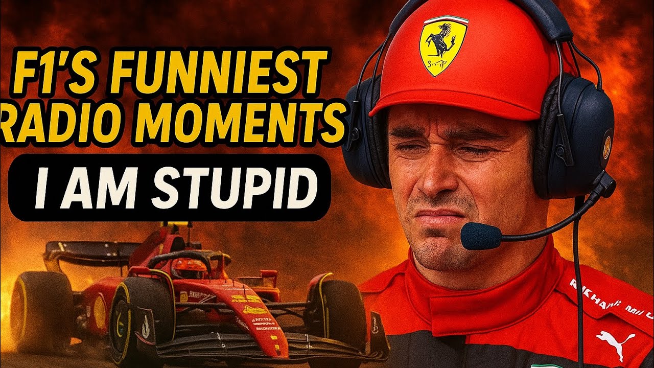 F1’s Funniest Radio Moments: Charles Leclerc’s “I Am Stupid” Self-Roast 