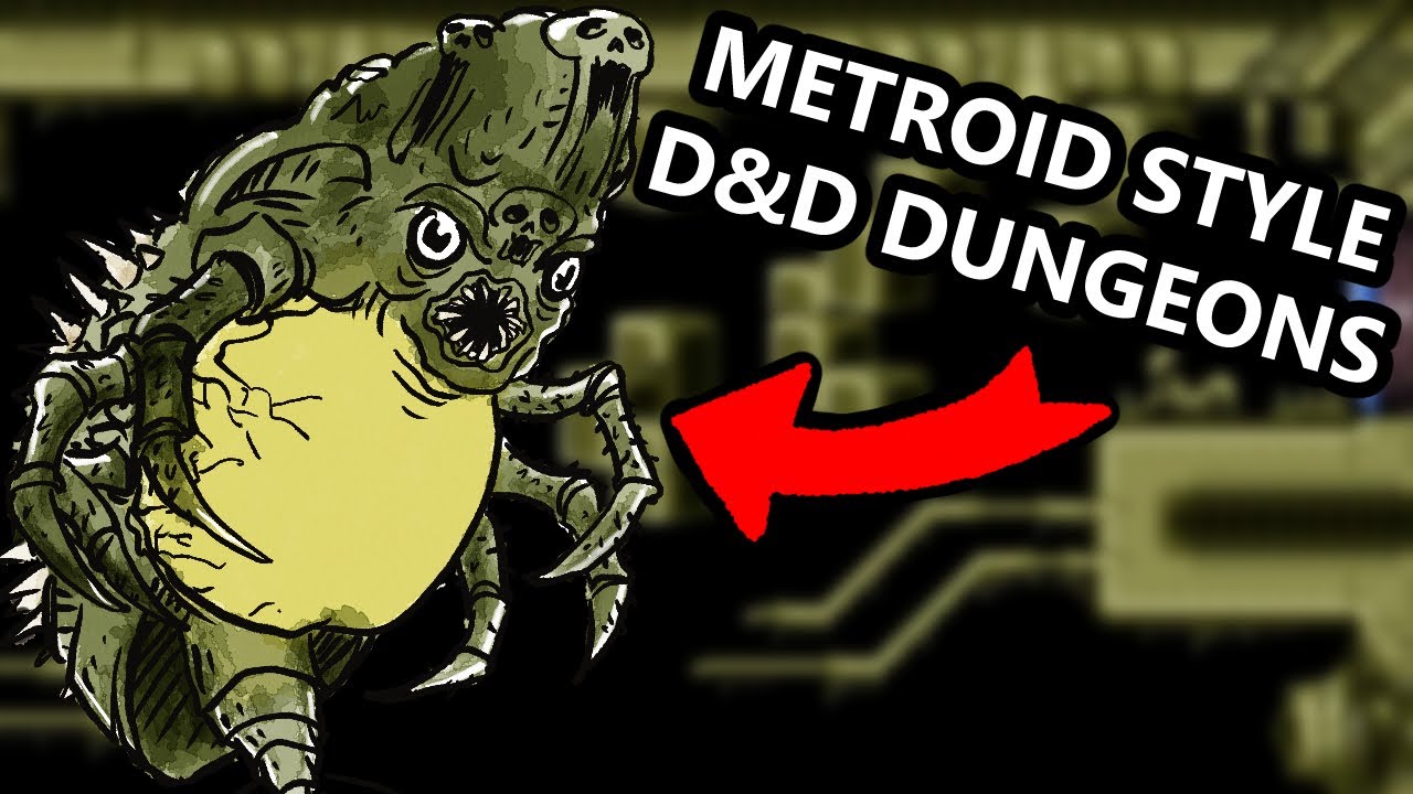 Дизайн подземелий Metroid для D&D