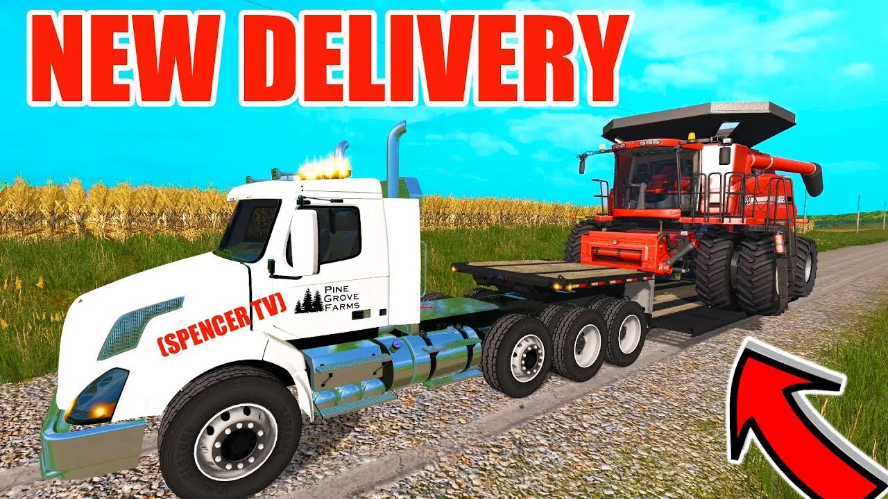 FARMING SIMULATOR 2017 | IT ARRIVED! THE NEW CASE IH 8120 + MULTIPLAYER BEAN HARVEST | EP #10