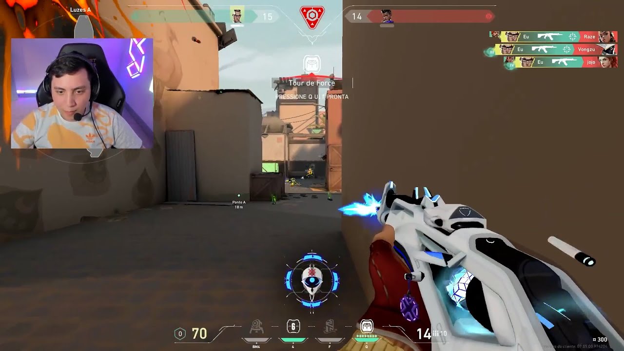 LOUD Saadhak 1v4 ace clutch to win the game