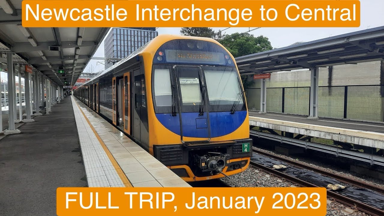 Train Travel Series Video 56: Newcastle Interchange to Central (Express)