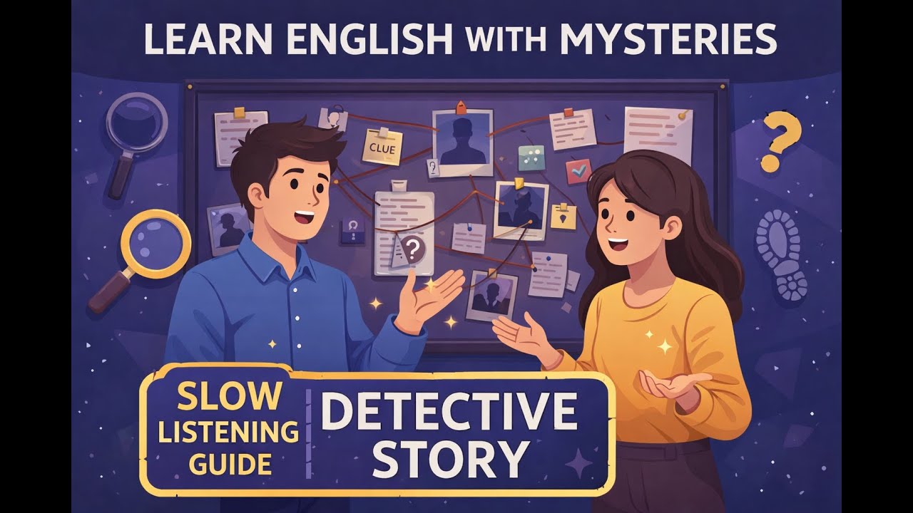 The Midnight Mystery 🌙🔍 | Learn English with a Detective Story