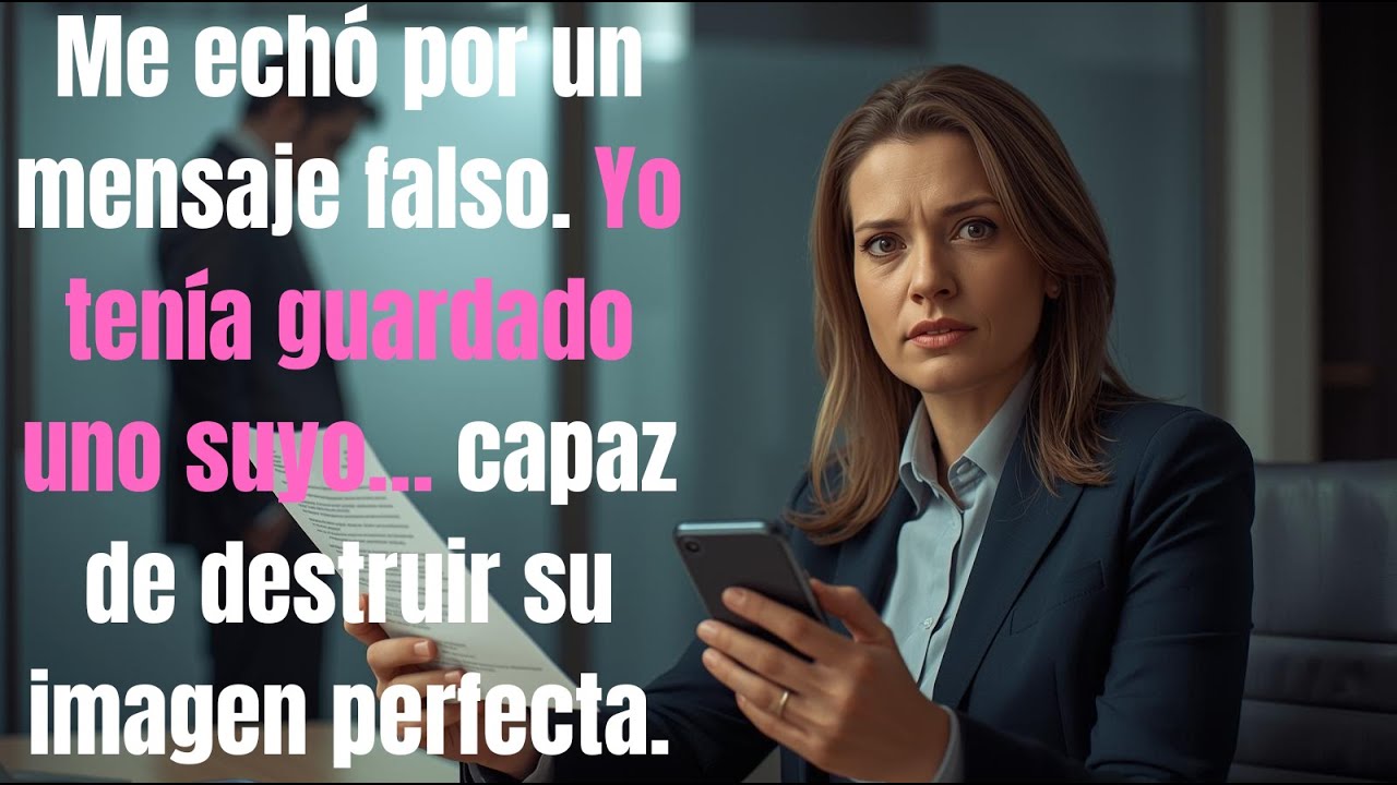 Me despidió por un MENSAJE… y así supo que conocía su peor SECRETO