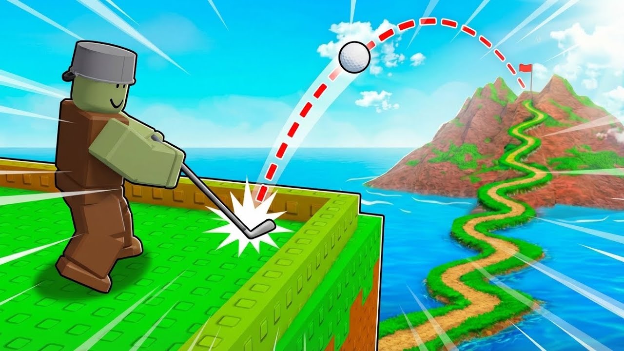 Absolute IDIOTS Play Roblox Super Golf.. 