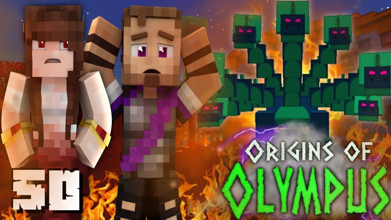 «Истоки Олимпа: Испытание Гидры»! (Перси Джексон, Minecraft, ролевая игра, SMP)