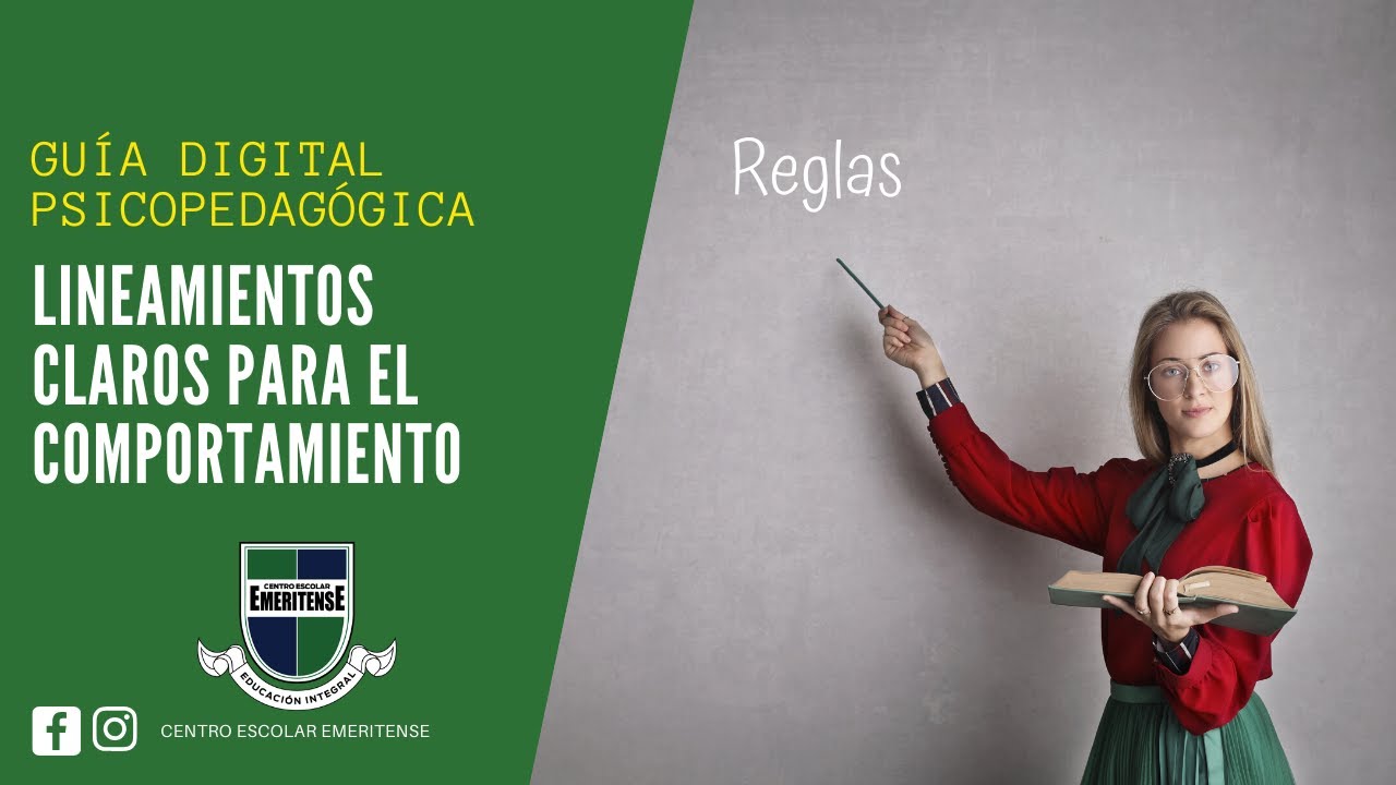 Lineamientos claros para el comportamiento