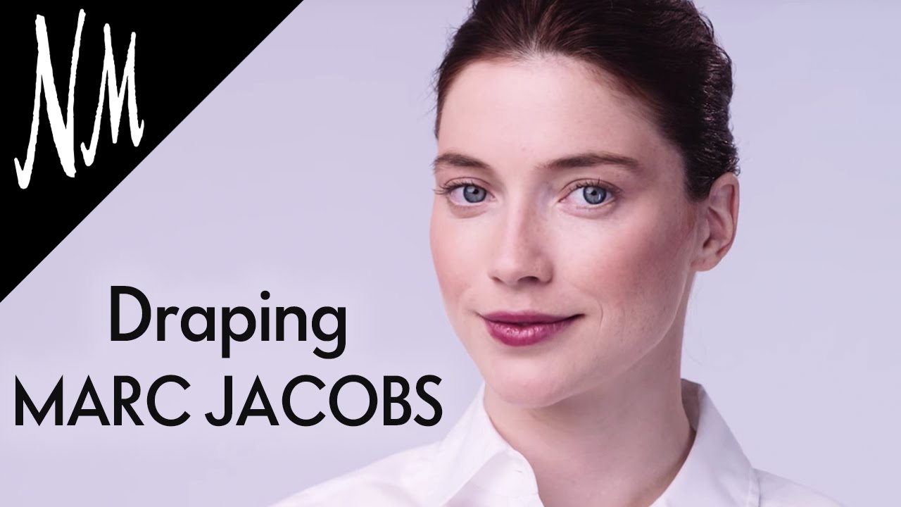 Draping Makeup Tutorial: How To Contour with MARC JACOBS Air Blush | NM