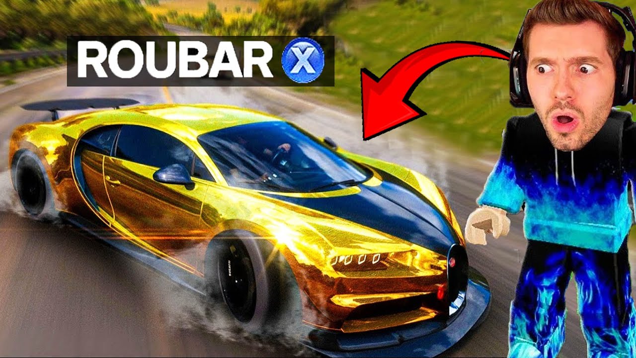 LIPÃO roubou uma BUGATTI DE $99,999999 MILHÕES no ROBLOX!