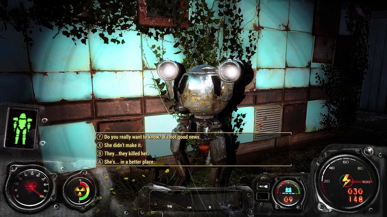 What happens if you never talk to Codsworth until after you find your son? -- (Fallout 4)