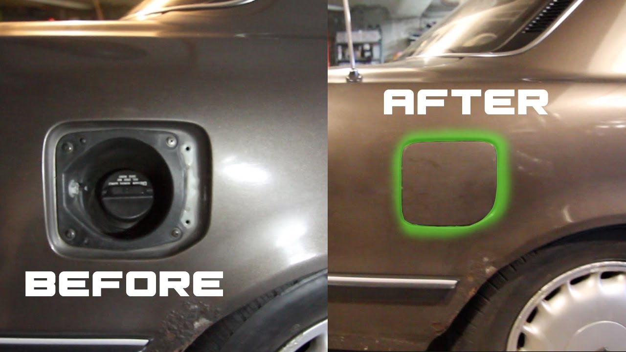 Fixing the Gas Door on the Cressida