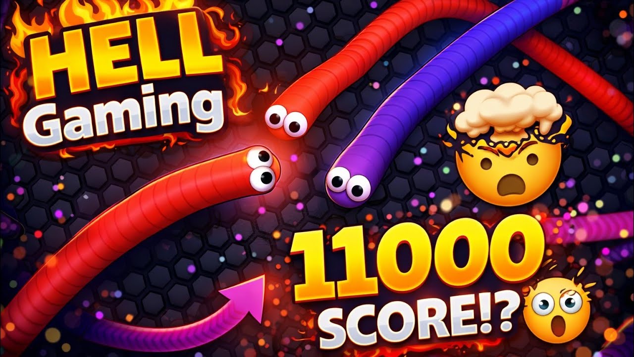 🔥SLITHER.io Gameplay 🔥। HELL Gaming