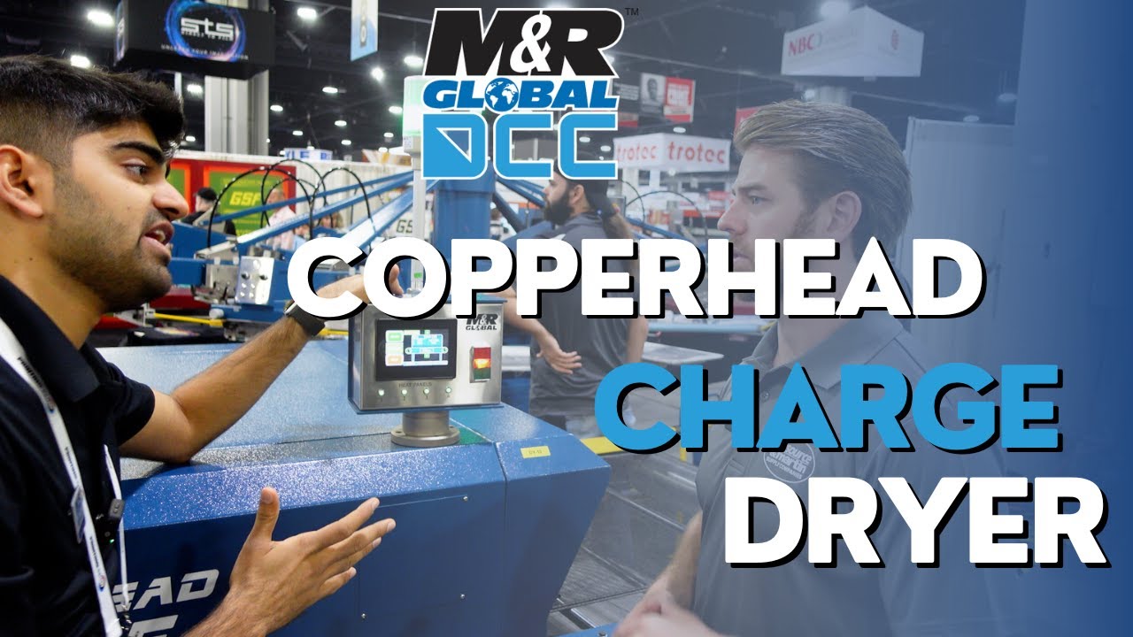 The Copperhead Charge is a Shirt Curing Supercharger | M&R Global