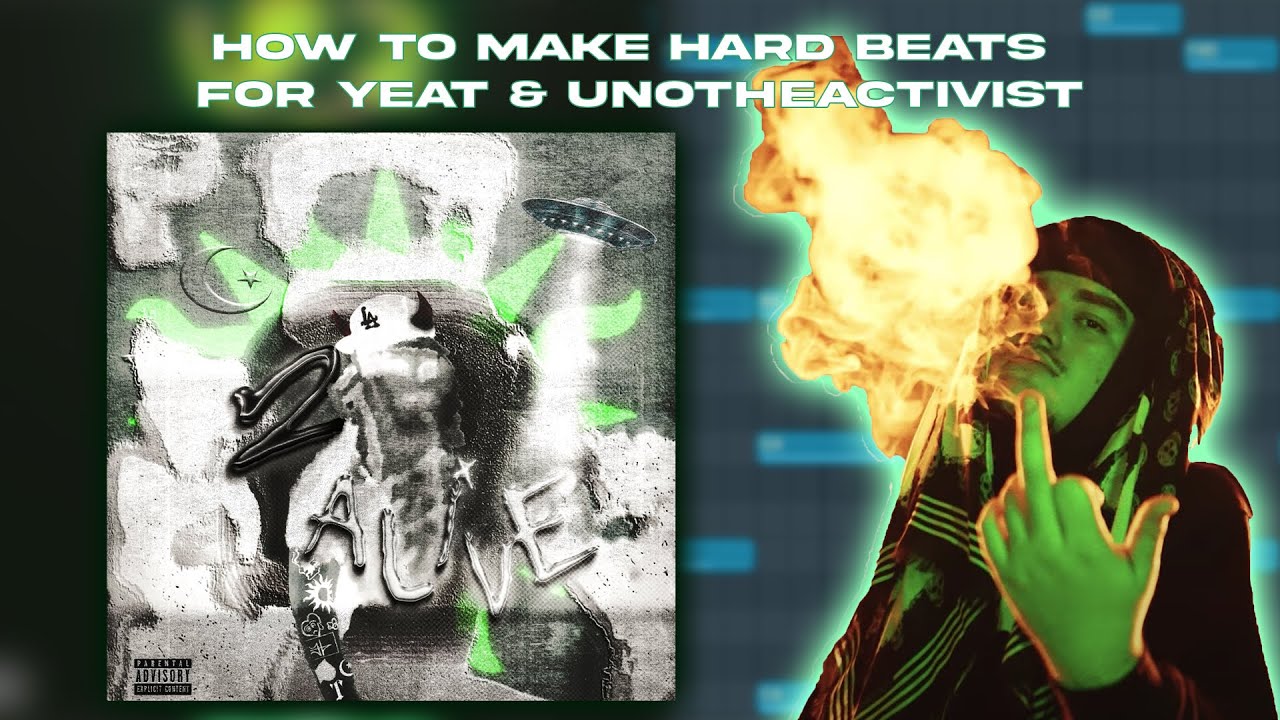 How to Make HARD Beats For YEAT & UnoTheActivist - ( SILENT COOKUP )