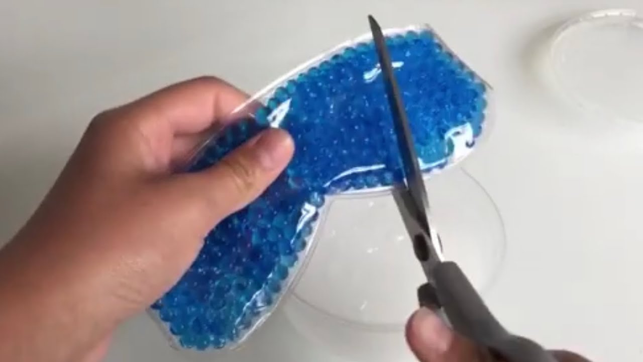 Satisfying Slime Stress Ball Cutting #108