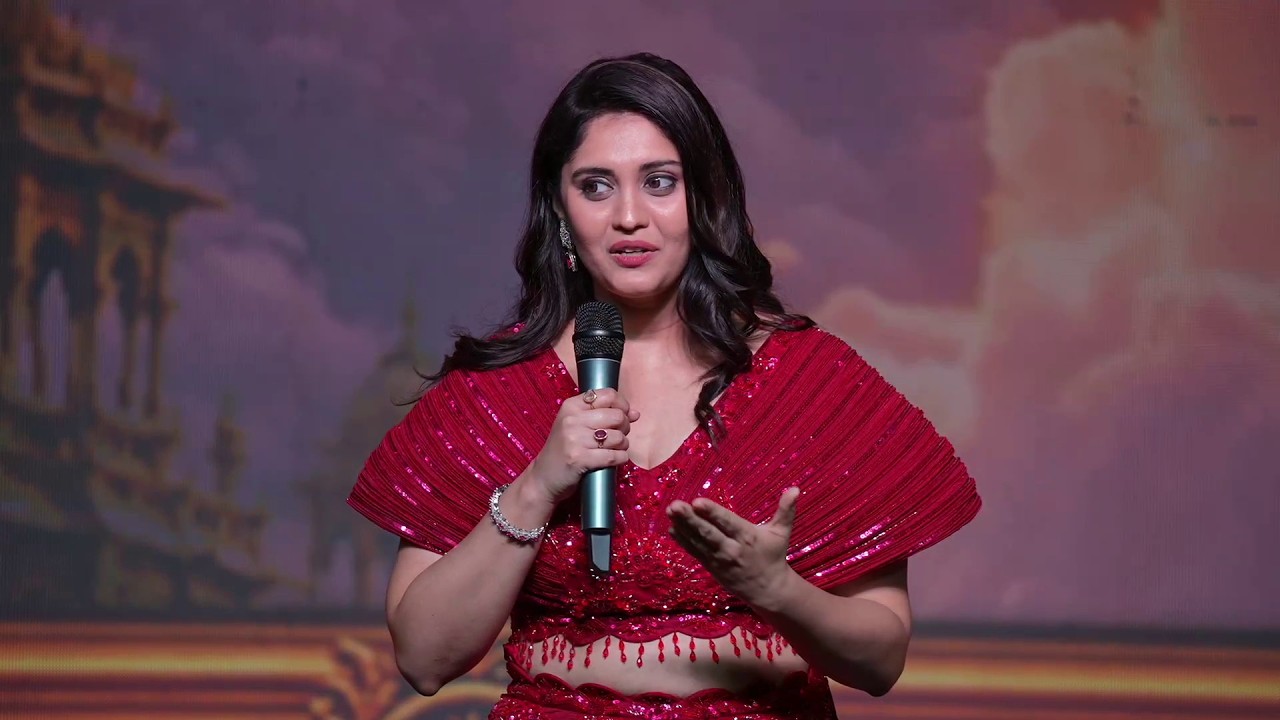 Actress Surabhi Speech @ RambaOorvasiMenaka Movie Pre Release Event | @Filmytalkss