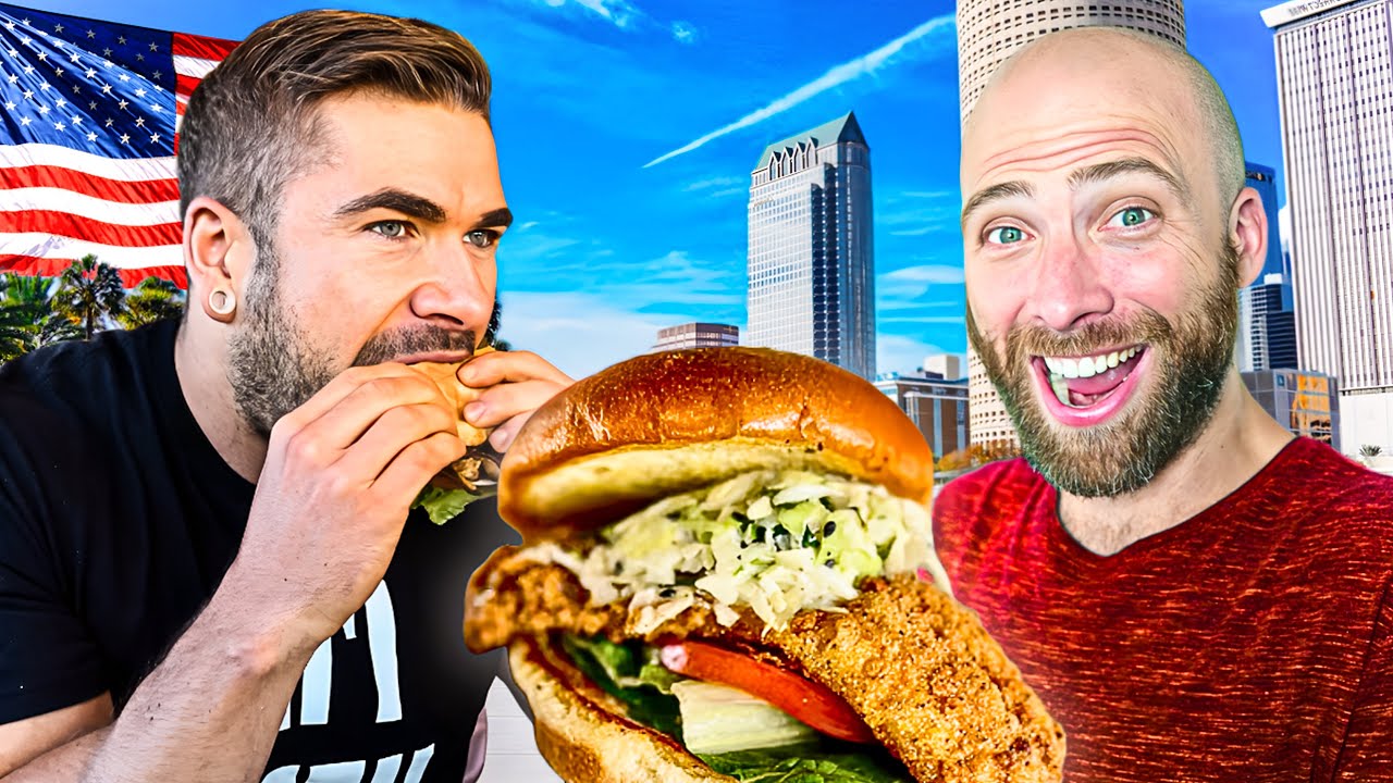 Eating Tampa's Ultimate Grouper Sandwich With Joel Hansen!!