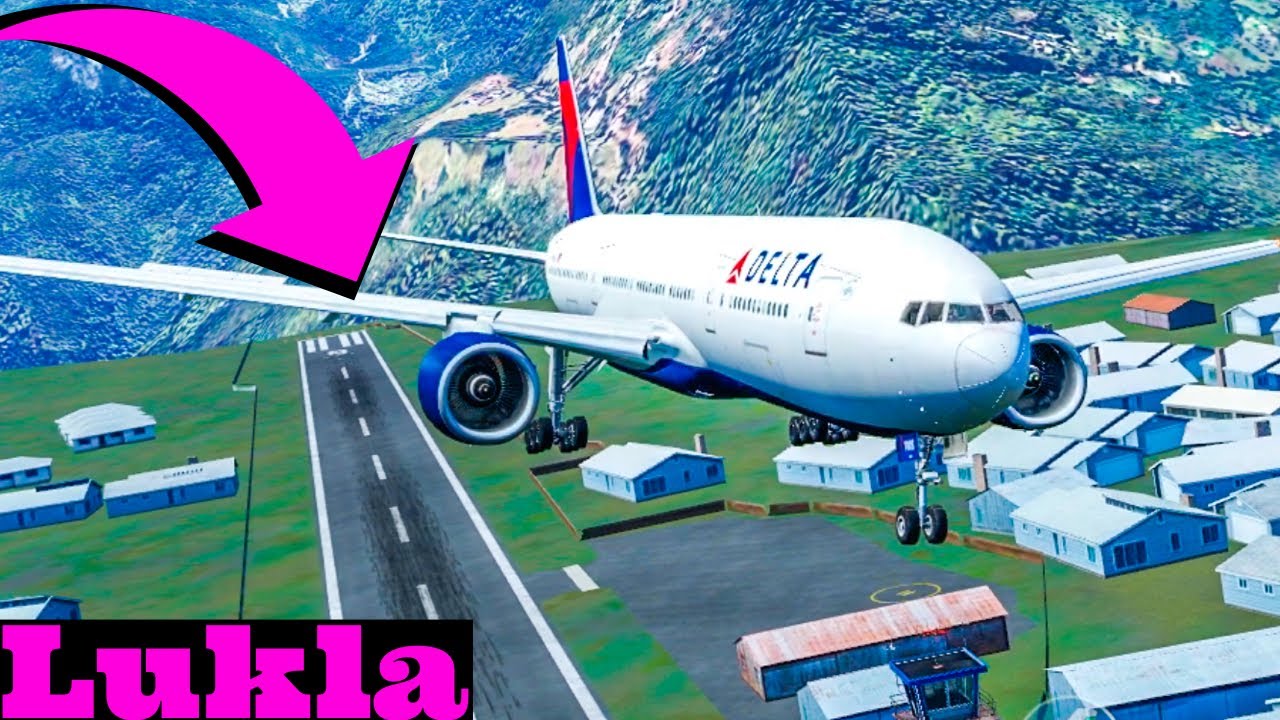 Lukla Airport - Most Dangerous in the World?  | X-Plane Mobile Flight Simulator