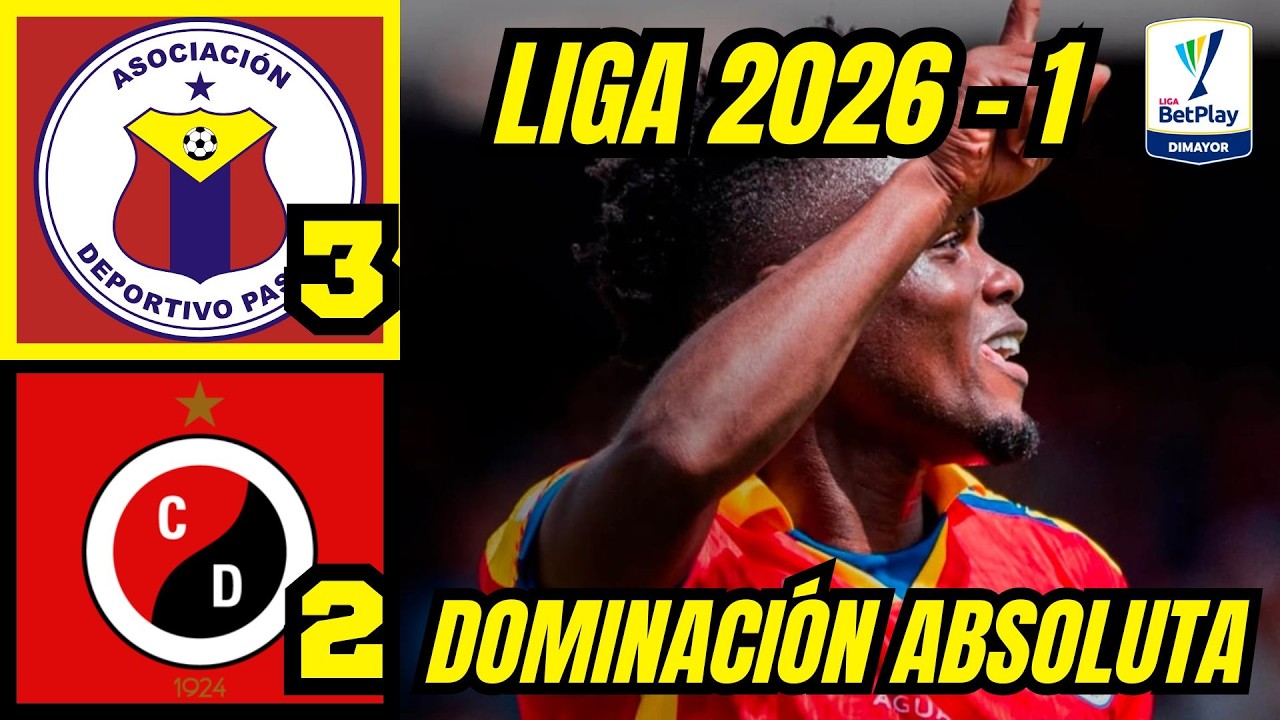 PASTO 3 - 2 CÚCUTA | UN MARCADOR QUE NO REFLEJA LA REALIDAD | LIGA 2026 - 1