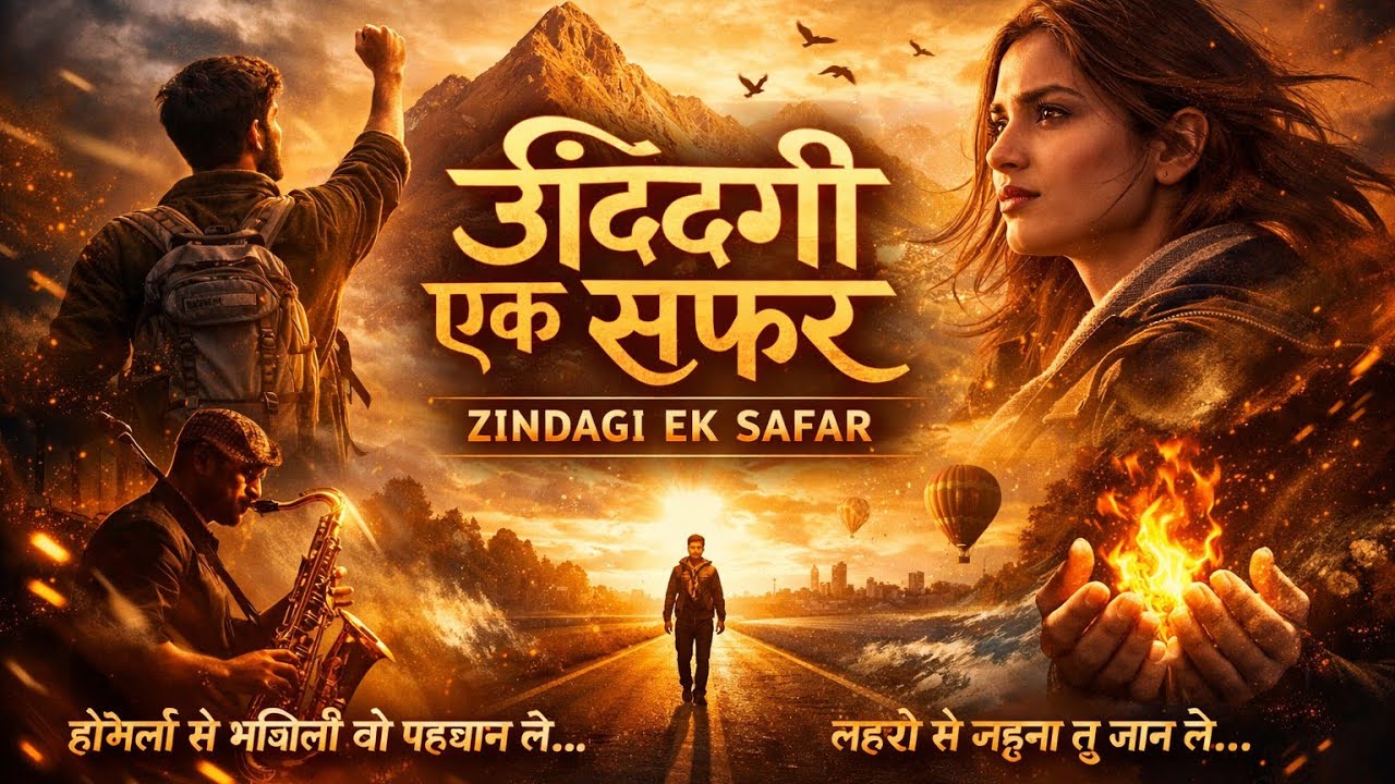 Zindagi Ek Safar Hai | Hindi Motivational Song | Life Inspiration | संघर्ष और हौसला By MWD