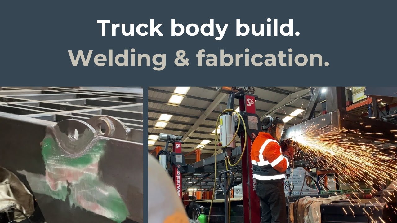 Vehicle transporter body build - welding and fabrication. My first couple of days.