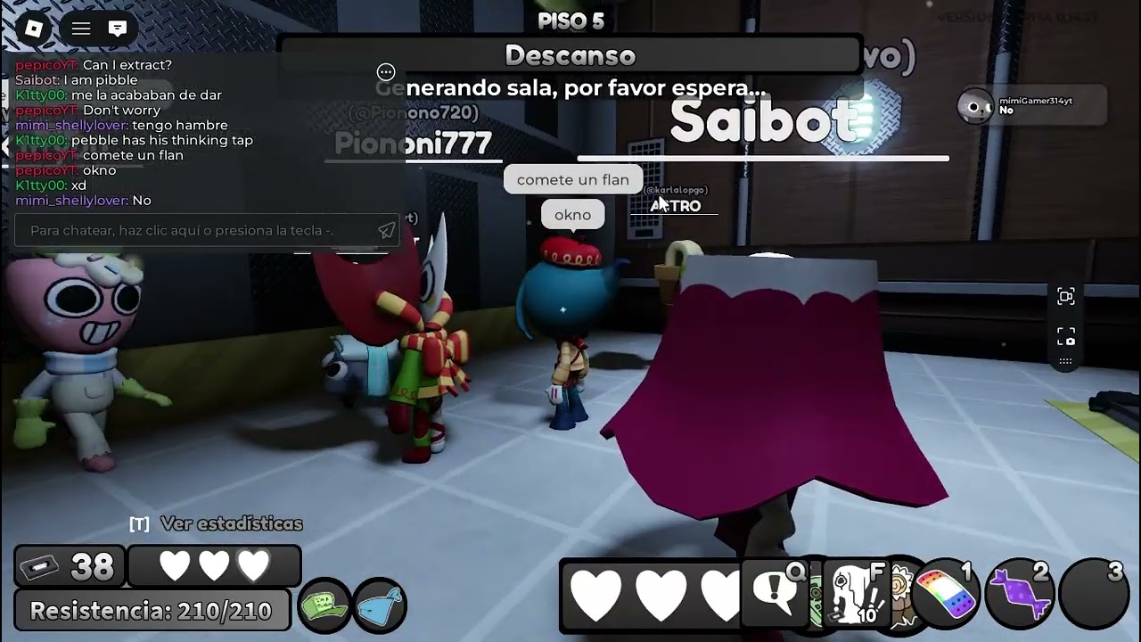 jugando run con fan mio (estoy vivo regrese)#dandysworld #roblox