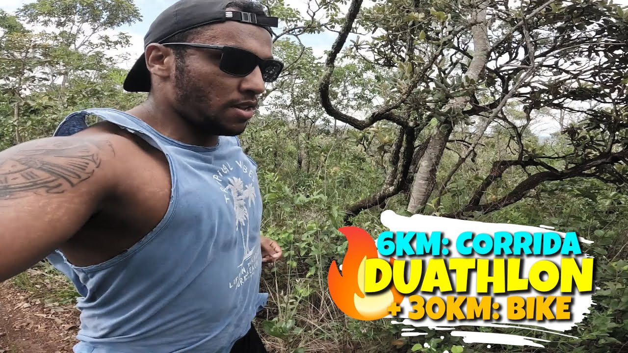 DUATHLON | 6KM CORRENDO (AMAZFIT BIP S) + 30KM DE BIKE