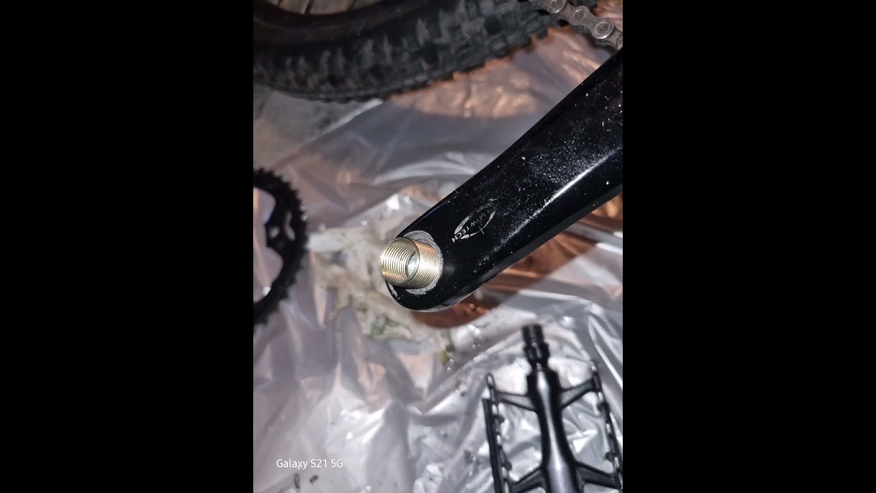Pedale reparieren  Unior Bike Tools Pedalgewindeh&uuml;lse  5/8
