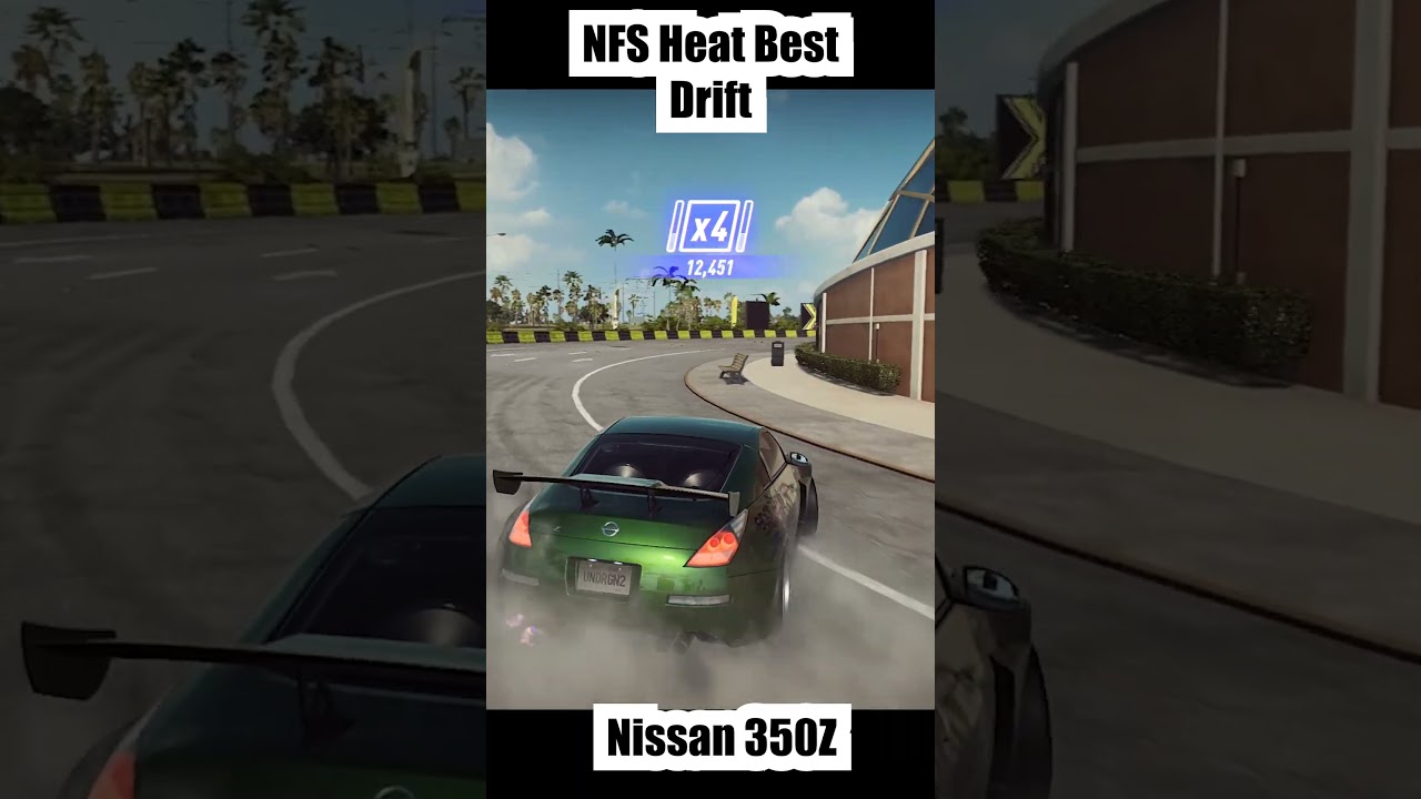 NFS Heat Best Drift | Nissan 350Z #shorts #nfs