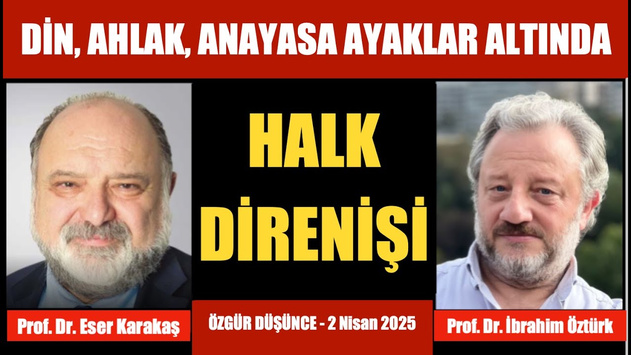 ERDOĞAN REJİMİ: DİN, AHLAK, ANAYASA AYAKLAR ALTINDA / ÖZGÜR DÜŞÜNCE