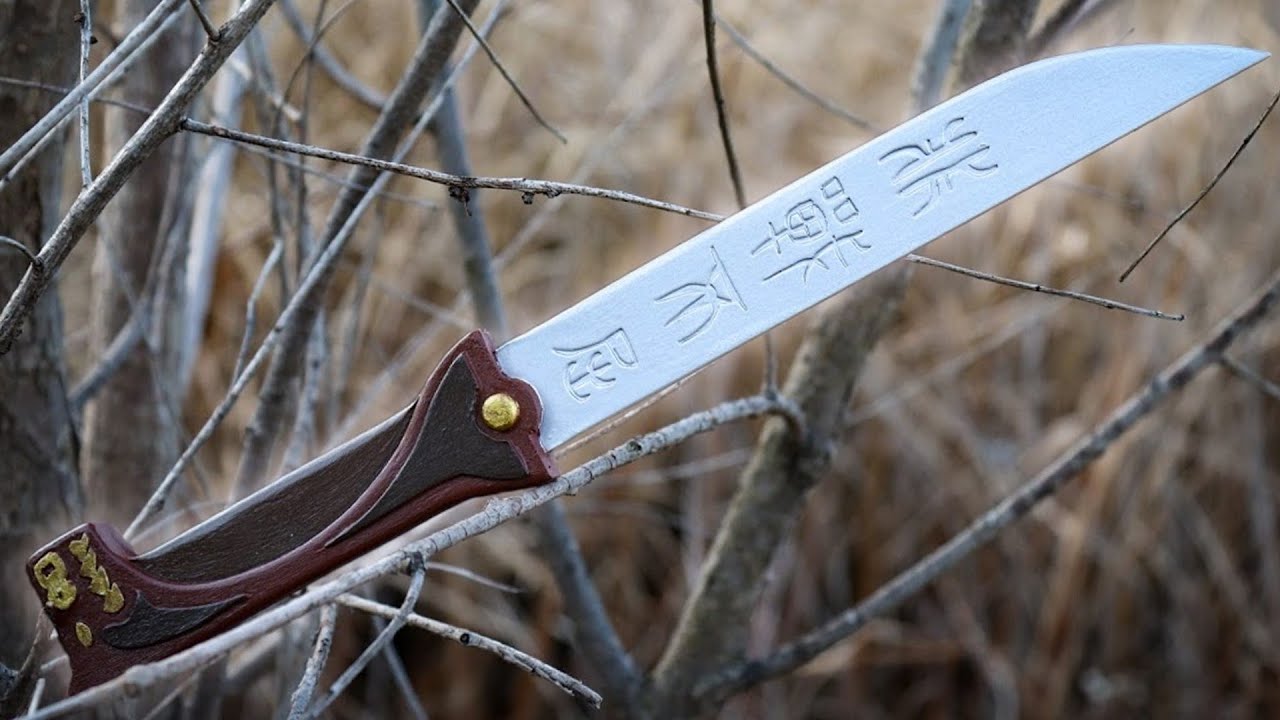 How to make Zuko's Dagger Out of Paper