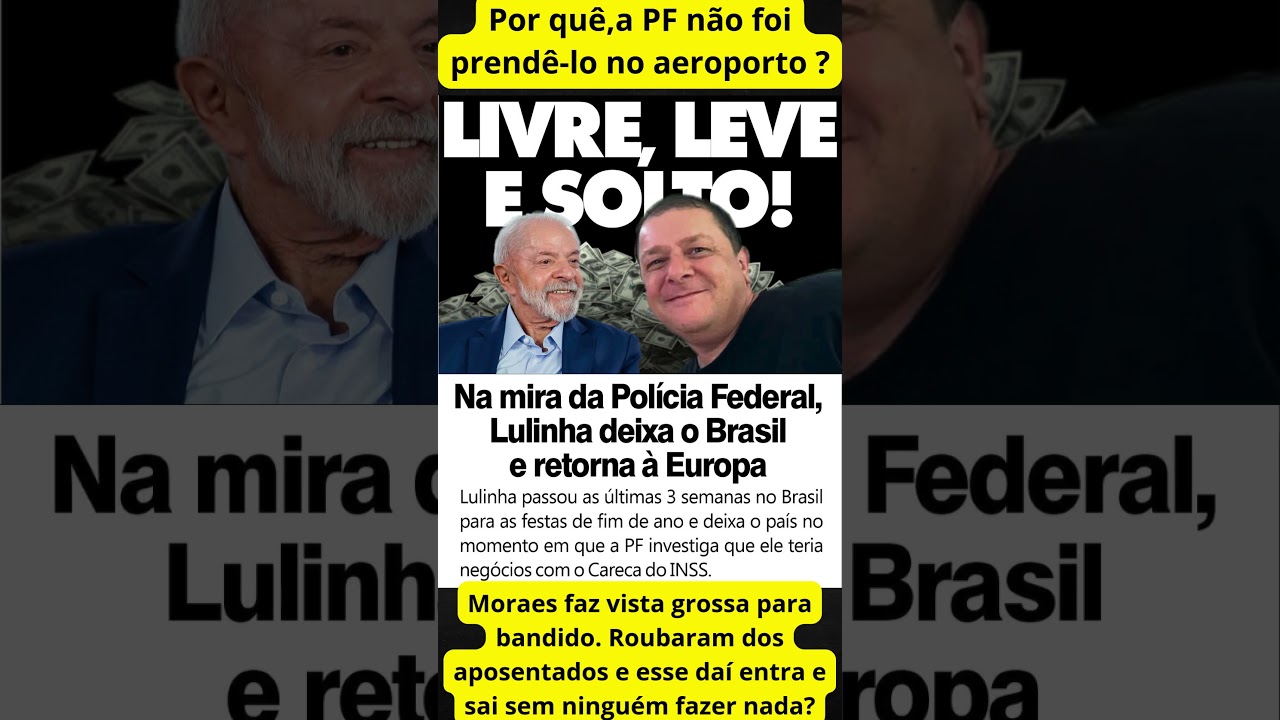 Blindado pelo papai Lule e pelo Moraes! A farra continua! 