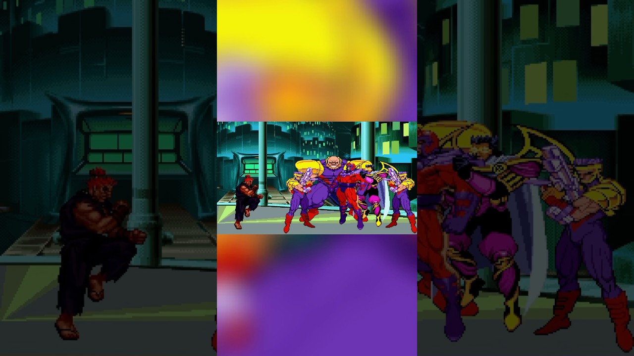 Akuma Ending in X-Men: Children of the Atom
