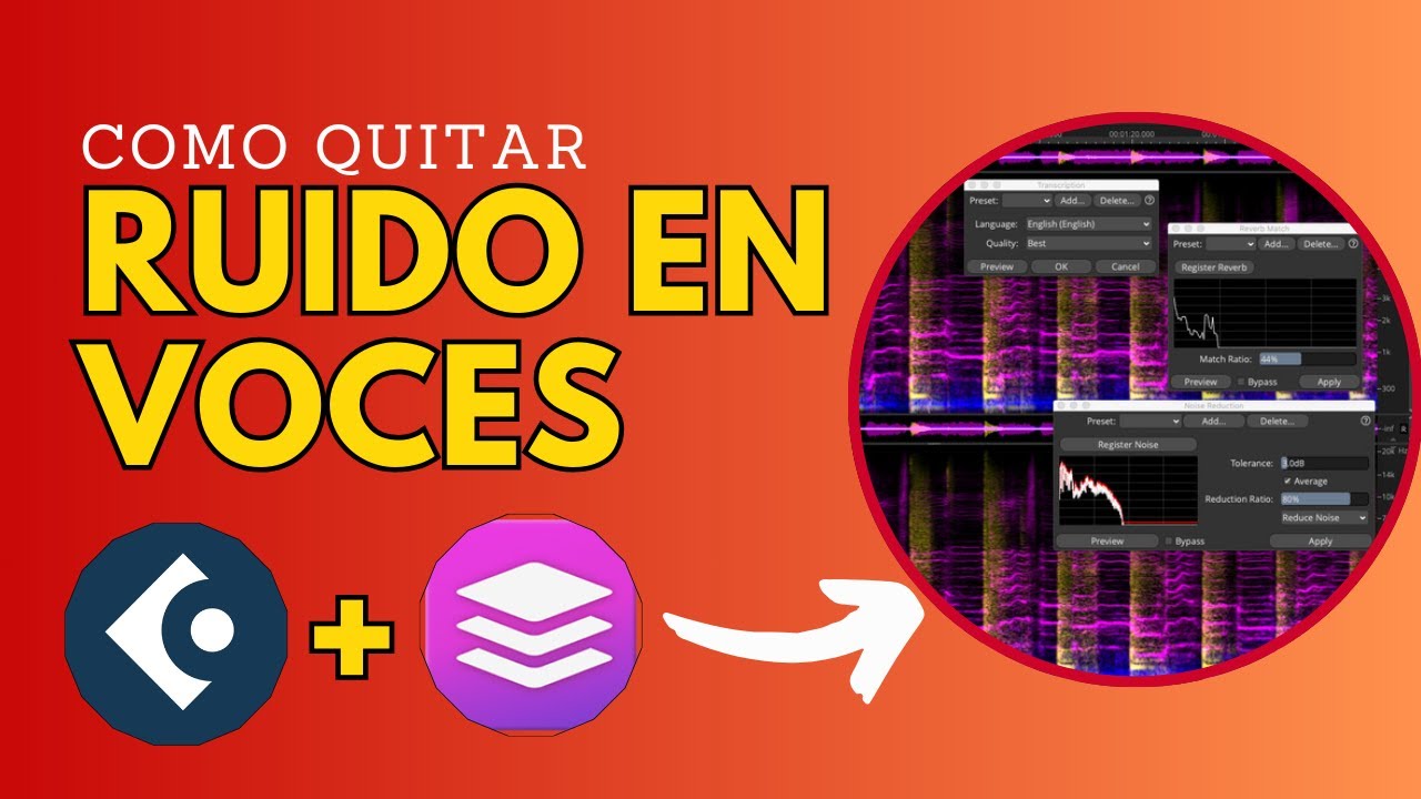 🎙Como quitar el RUIDO a una VOZ profesionalmente con SPECTRALAYERS y CUBASE