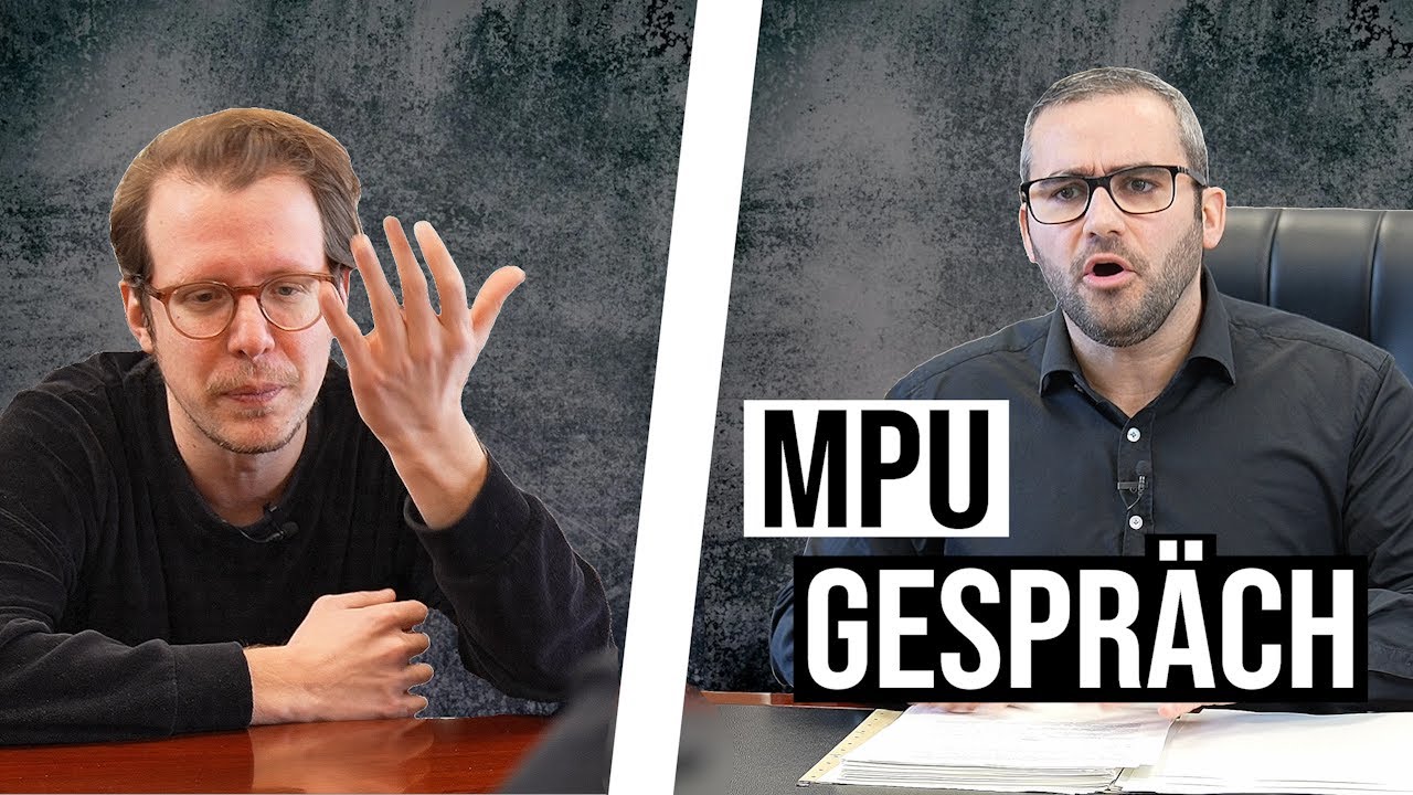 Das psychologische MPU Gespr&auml;ch | F&uuml;hrerscheinentzug wegen Straftaten | 2025